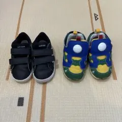 adidasとReebokのベビーシューズセット