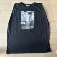 美品　イーザッカマニアストアーズ　ノースリーブ フォト＆ロゴ プリントTシャツのサムネイル