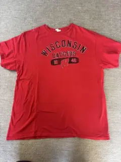XL】Hanes 人気カレッジTシャツ ウィスコンシン大学バジャーズ