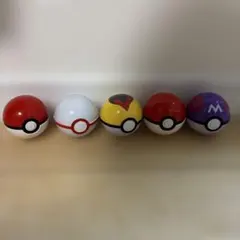 ポケモンボールセット　5つ