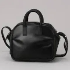【美品】PIENI MINI BOSTON ショルダーバッグ　2way 黒のサムネイル