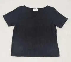 メッシュトップス　ブラック　GREEN LABEL RELAXING