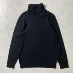 【美品】ユニクロ　セーター　2024年モデル　タートルネック　カシミヤ100%