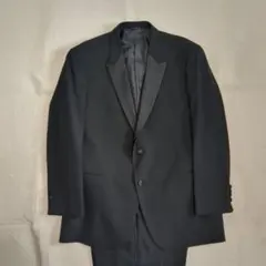 極美品 エンポリオアルマーニ タキシード ブラック 54サイズ セットアップ