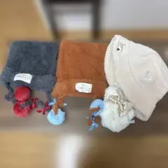 ディズニー おしゃれキャット ファンキャップ 3点セット＋シュシュ