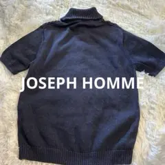 ジョゼフオム　ネイビー ハイネック ニット オンワード樫山