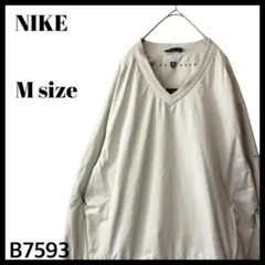 NIKE GOLF ナイキ Vネックプルオーバー ジャケット アイボリー M