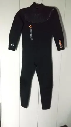 ブラック長袖ウェットスーツ　L　3ミリ