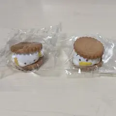 サンリオ ふにゅっとスモアサンド あひるのペックル こぎみゅん 2個セット