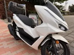 pcx125 jk05 2022年 ホワイト 10000キロ - メルカリ