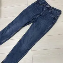 スキニーデニム ダークブルー US 4