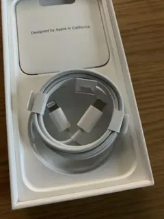 Apple純正品!! lightningケーブル　1m  2本セット