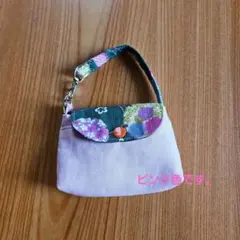 和柄 ミニポーチ ハンドメイド