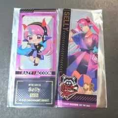 CR selly 箔押しクリアしおり