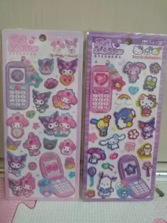 正規品　平成はっぴーフォンサンリオキャラクターズ　　2種類セット