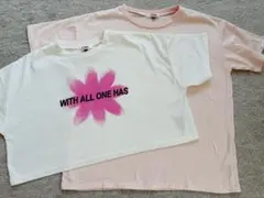 ピンクラテ　Tシャツ　2枚セットのサムネイル