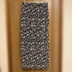 スリットスカート リブスカート タイトスカート ロングスカート