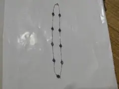 アメジストストーン ステーションネックレス