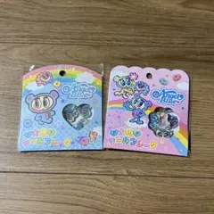 エンジェルブルー おはじきシールフレーク 2種セット