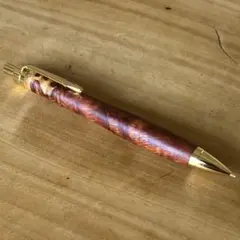 ウッドペンクラフト スタピライズウッド 紫 シャーペン 未使用