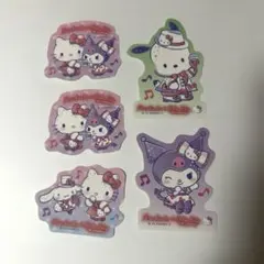 サンリオ まねきねこ ステッカー 5枚セット