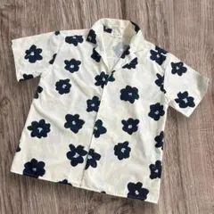 MONO-MART アロハシャツ 開襟 花柄 総柄 ビッグシルエット XLのサムネイル