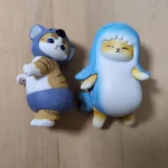 mofusand　サメにゃん　にゃんぱんつ！　フィギュア　青色