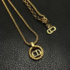 美品✨ディオール、CDチャームライン入りレディースネックレス_607 