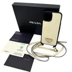 PRADA　プラダ　iPhone14ケース　スマホショルダー　トライアングルロゴのサムネイル