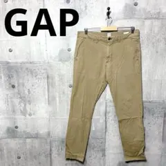 GAP ギャップ メンズ スリムチノパン w33 ベージュのサムネイル