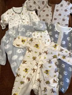 新生児 秋冬 ロンパース