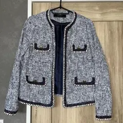 ZARA ツイードジャケット　M