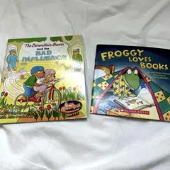 Froggy Loves Books 特別版　洋書
