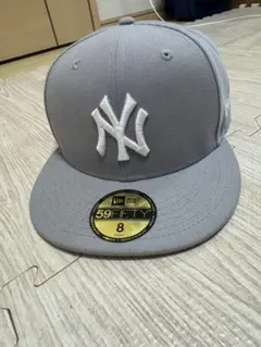 59FIFTY ニューヨーク・ヤンキース グレー × ホワイト