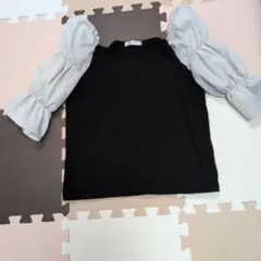 INGNI パフスリーブ リブニット トップスのサムネイル