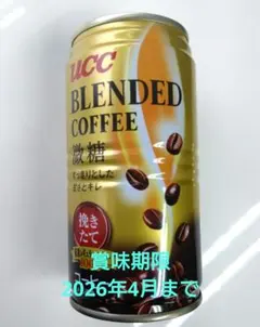 ☆1本49円☆UCC BLENDED COFFEE 微糖 185g缶 30本入りのサムネイル