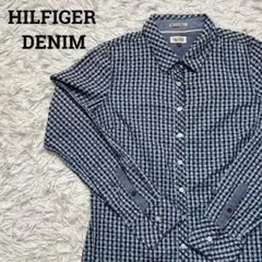 ヒルフィガーデニム 長袖シャツ レディース ギンガムチェック 星柄 1433