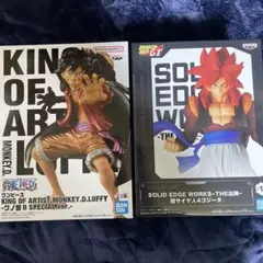 ワンピース　ドラゴンボール　フィギュア2個セット