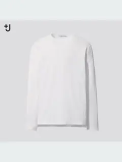 +J スーピマコットンクルーネックT（長袖）