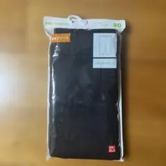 新品未使用UNIQLO ベビー レギンス ブラック 80cm