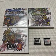 ドラゴンクエストモンスターズ　ニンテンドーDS,3DSソフト5本セット