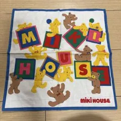 MIKI HOUSE ハンカチ くま柄