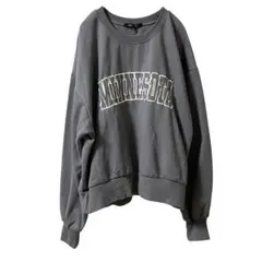 AQUAHISTORY 長袖トレーナー　スウェット　グレー　L しまむら　美品