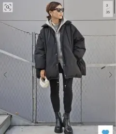 【新品未使用】CALUX PUFFER COACH JACKET 24AW CALUX/キャラクス】 PUFFER COACH JACKET（ダウンジャケット