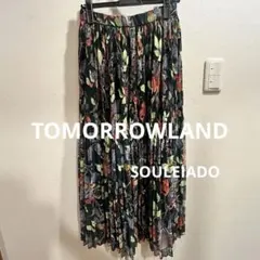 新品　トゥモローランド　SOULEIADO ソレイアード　プリーツスカート