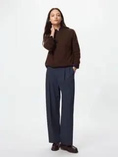 UNIQLO ユニクロ　タックワイドパンツ