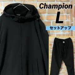 Champion セットアップ ブルゾン ジャケット パンツ 刺繍 ロゴ