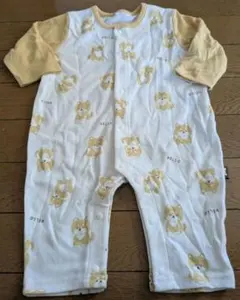 美品★クマ柄ロンパース 70cm