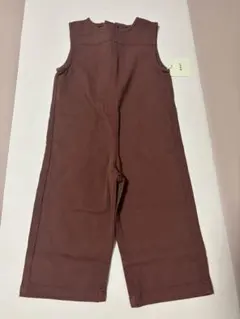 【新品】& pal キッズ オーバーオール ブラウンのサムネイル