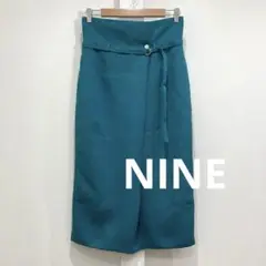 NINE ナイン ハイウェスト スカート 日本製
